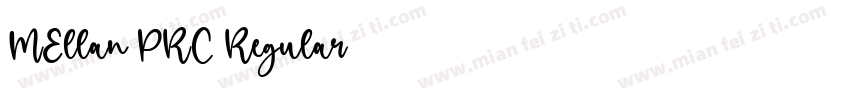 MEllan PRC Regular字体转换